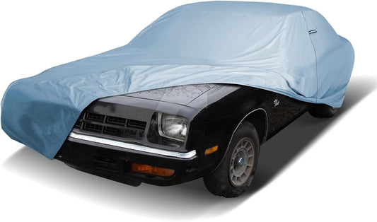 iCarCover Premium Car Cover for 1961-1963 Buick Skylark Heavy Duty Waterproof All-Weather Automobiles Custom Fit Indoor Outdoor UV Snow Protection Covers with Straps and Bag