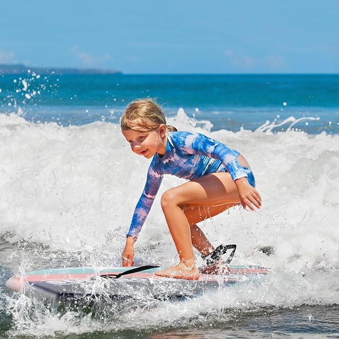 KOTEK 33/37/41 Inch Body Board with Wrist Leash, EPS Core, Dual Channel, HDPE Slick Bottom, Bodyboard for All Skill Levels & Wave Conditions